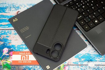 Silikonové pouzdro s koženkovým vzorem Xiaomi / Redmi / Poco - 15