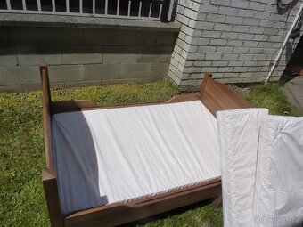 Ikea ATELES rostoucí postel 130-200 x 80 cm, masiv - 15