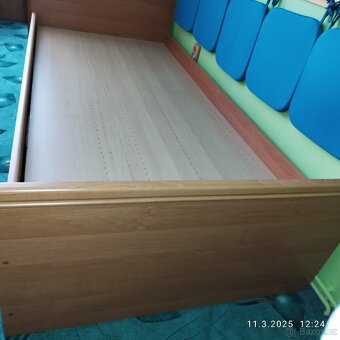 Sestava/nábytek/dětský pokoj, dekor zelená/olše - 15