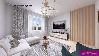 Prodej, byt 3+1, 70 m2, Uničov, Nerudova - 15
