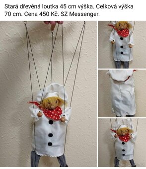 Staré doplňky, porcelán ,atd viz fota. Ceny viz fota. - 15
