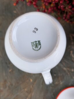 3 ks Porcelánový set,MZ Stará Role,Czechoslovakia. - 15