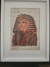 Papyrus Egypt zarámované - 15