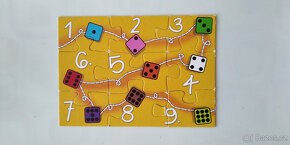 Puzzle velké, dřevěné, skládačka, hodiny, dětský doktor - 15