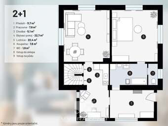 Dům s kůlnou  (160 m2), Vlkaneč, Kutná Hora - 15