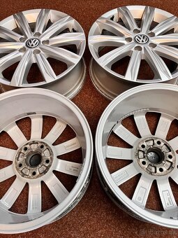 5x112 R17 VW Touran 1T5 originál alu disky - ET 52 - 15