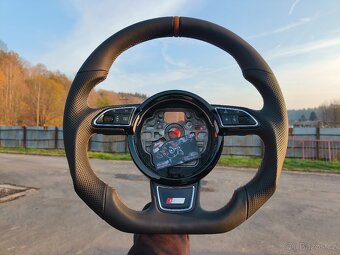 Nový kožený volant Audi PERFORMANCE, exkluzivní tvar - 15