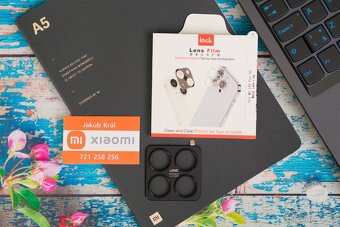 Kovová krytka na zadní fotoaparát Xiaomi, Redmi, Poco - 15