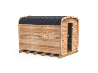Zahradní finská sauna 3,5M s předsíní - 15