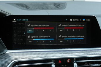 BMW X5 45e 210 kW, záruka do 30.5.2025, Tažné, HUD,Ventilace - 15