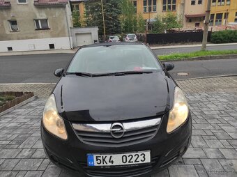 2xOpel Corsa D ,2007,TK 5/27, příplatková výbava, nájezd 104 - 15