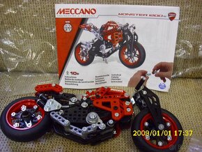 Dětské stavebnice LEGO, WOMA, Meccano motorky - 15
