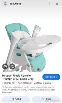 Houpací lehátko a židlička - 15