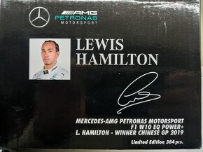 F1 GP Č.1000 MERCEDES W10 GP ČÍNA 2019 VÍTĚZ HAMILTON 1:18 - 15