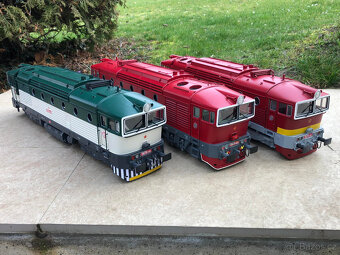 Nové prezentační modely 1:25 ČSD / ČD - 15