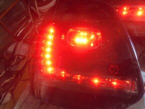 VW polo 6R - zadní LED diodová světla kouřová EAGLE EYES - 15