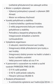Průmyslový vysavač peformance - 15