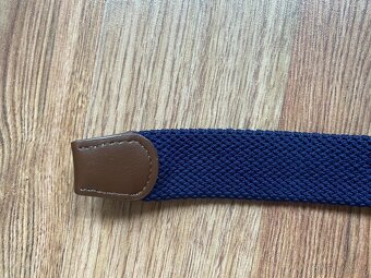 Nový pánský pružný opasek Bandi - L/XL, modrý do fialové - 15