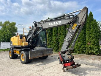 Kolový bagr Volvo EW160C - TILTROTATOR - 3x lžíce - 15