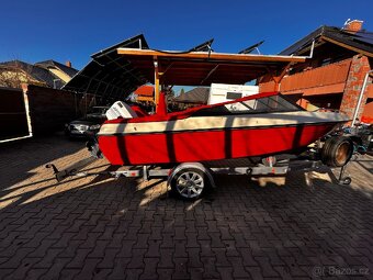Motorový člun sunbird 115 johnson, člun po renovaci - 15