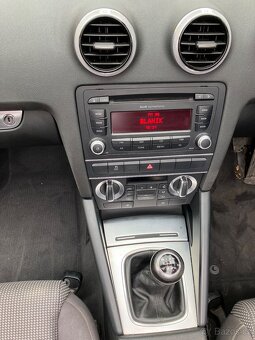 AUDI A3 CABRIO 1.8 TFSI 118KW-2012 DOVOZ GB NA PŘIHLÁŠENÍ - 15