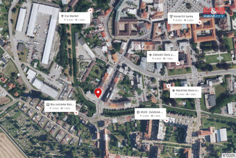 Pronájem bytu 1+kk, 42 m², Jičín, ul. Ruská - 15