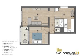 Prodej byty 2+1, 48 m2 - Kladno - Švermov, ev.č. 00396 - 15