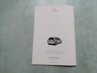Honda Civic 7G, 7GEN 2001 - 2005 CZ katalog - doprava v ceně - 15