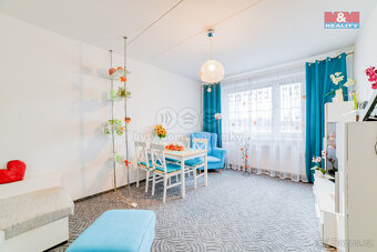 Pronájem bytu 3+1, 66 m², Cheb, ul. Přátelství - 15