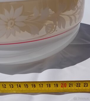 LUSTRY - STÍNIDLA - SKLO - 5 různých kusů - 15