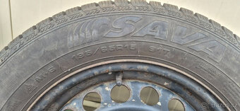 Plechové disky Škoda VW 5x112 6x15 ET47 195/65r15 zimni - 15