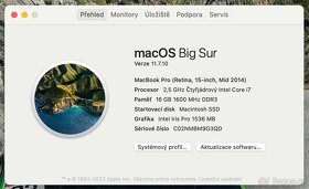 MacBook Pro 15 (mid 2014) i7 - 15