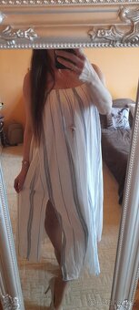 H&M viskózové letní dlouhé šaty - 15