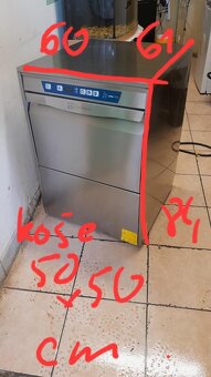 Gastro myčka Electrolux LS610, koše 50x50 cm, odp. čerpadlo - 15