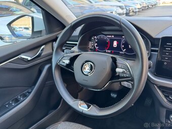 Škoda Scala 1.5TSI 110kW Man. 32tkm DAB Navigace Tempomat Qi - 15