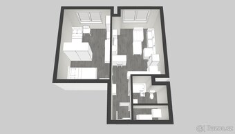 Pronájem bytu 2+kk | 47,3m2 | Kostelecká | Náchod - 15