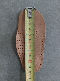 Nové dětské kožené kotníčkové zimní boty Pollino vel. 19 - 15