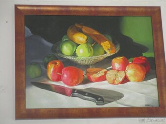 Realistické obrazy-ruční malba-olejomalba - 15