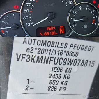PEUGEOT 1007 PREMIUM  1,6 VTi  AUTOMATICKÁ PŘEVODOVKA  MAX - 15