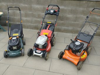 Prodám 3 rotační sekačky Husqvarna,Hecht, Power Force GARDEN - 15