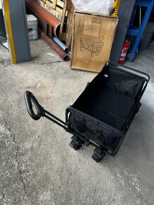 Kvalitni , kempingový - skládací, plážový ,kovový vozík - 15