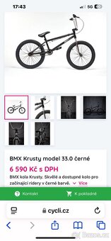 BMX Krusty , model 33,0 černé - 15