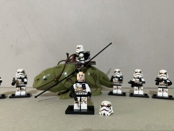 Rôzne figúrky Star Wars 7 (8ks) typ lego - nové - 15