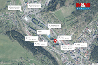 Prodej bytu 2+1, 61 m², Kraslice, ul. Hradební - 15