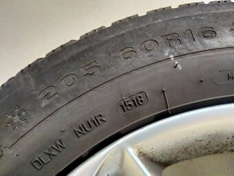 Alu kola originál Mazda 6,5J x 16 H2, 5x114,3, ET 55, zimní - 15