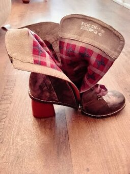 LUXUSNÍ POLOKOZAČKY ZNAČKA LAURA VITA výhodná cena - 15