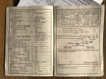 Škoda 120 GLS 40,5 5 stupnová převodovka najeto 52 tis km - 15