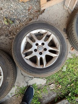 ALU kola 5x100 R14 pneu 185/65 R14 volkswagen polo - 15