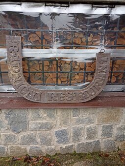 Stará kovářská a měďotepecká práce - vývěsní štíty šenku - 15