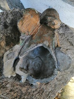 Mosazný andílek s patinou - 15